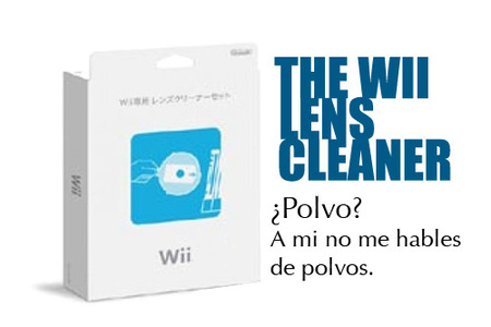El polvo de Wii es historia. 'The Wii Lens Cleaner'