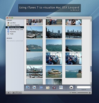 Visualizando Leopard, desde la perspectiva de iTunes 7