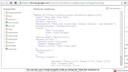Curiosea el código de las extensiones de Chrome antes de instalarlas