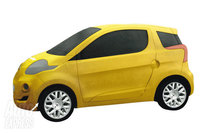 Renault Twingo ZE, desvelado en forma de maqueta