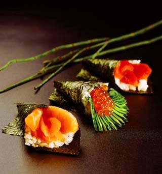 Algas nori, beneficios llegados del mar