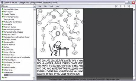 コミカル: XKCD ストリップのビュー