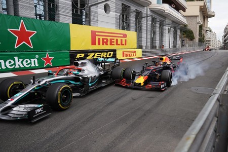 Verstappen Hamilton Monaco Formula 1 2019