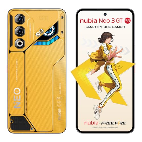 nubia Smartphone Neo 3 GT 5G Amarillo 6.7” 120Hz