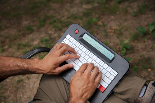 Teclados sem distração permitem que você se concentre na escrita | Imagem: Freewrite