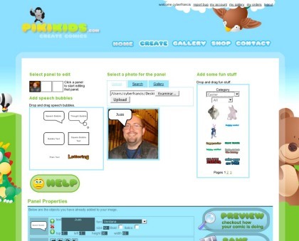 Pikikids, creando nuestros propios comics a través de Internet