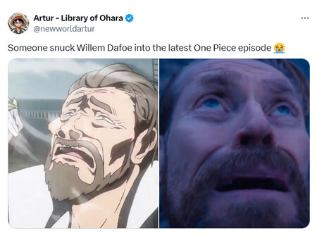 Willem Dafoe One Piece