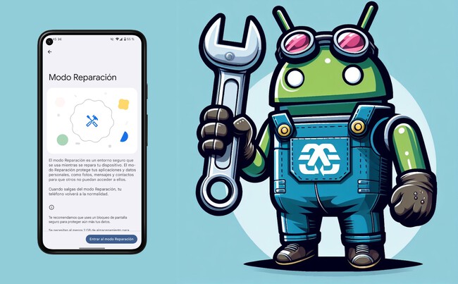 Modo Reparacion Android Google Pixel