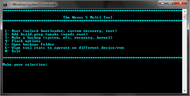 Nexus 5 Multitool