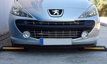 Topes de goma para aparcamiento a la venta en Amazon