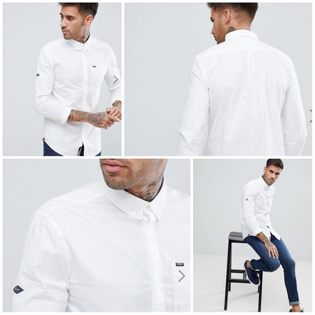 Camisa Oxford Superdry por 48,49 euros y envío gratis en las rebajas de Asos