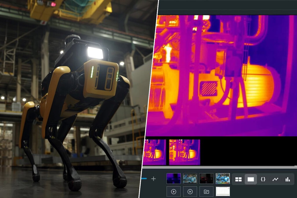 Los centros de datos más grandes del planeta están vigilados por perros. Por perros robot 
