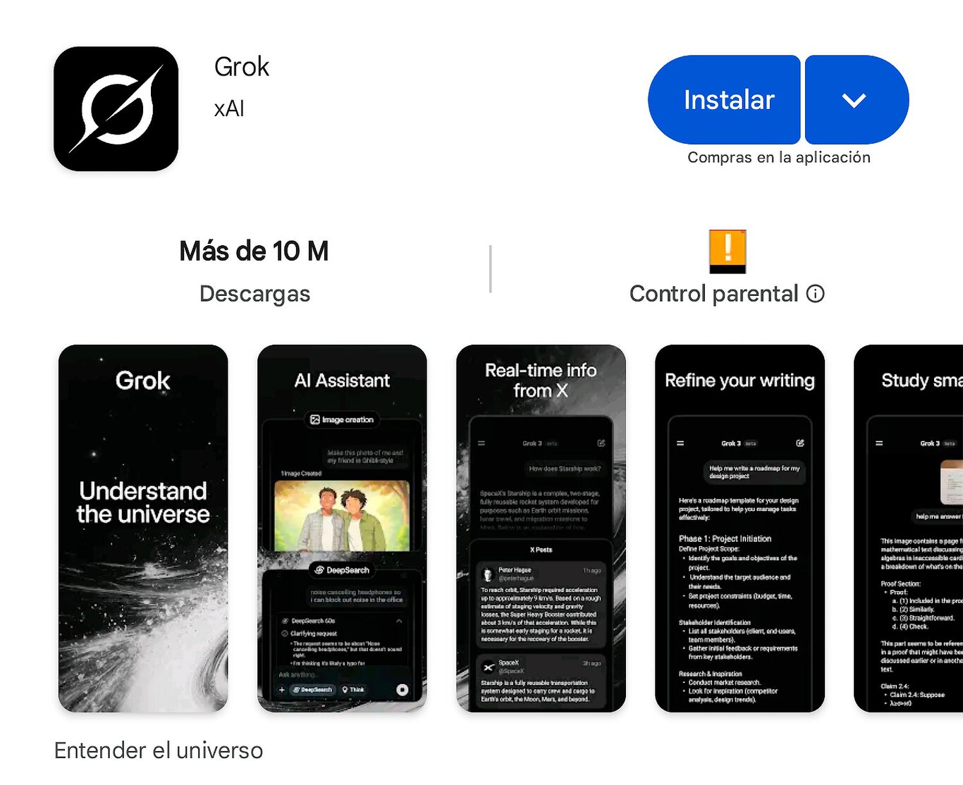 La app de Grok por fin está en Android. La hemos probado: es una gran ...
