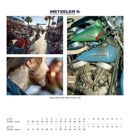 Calendario Metzeler 2015