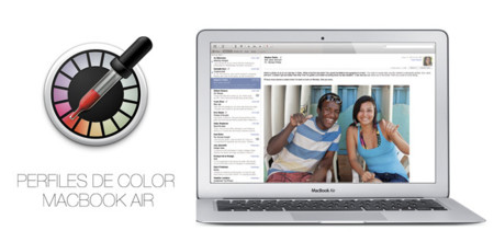 La calibración de pantalla en el MacBook Air