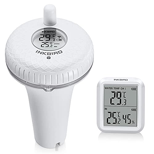 Inkbird Termómetros para Piscinas con Transmisor Inalámbrico+Receptor 