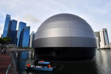 La tercera Apple Store de Singapur sería en un edificio flotante, según rumores