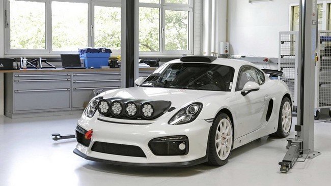 Porsche Cayman GT4 Clubsport Rally Concept