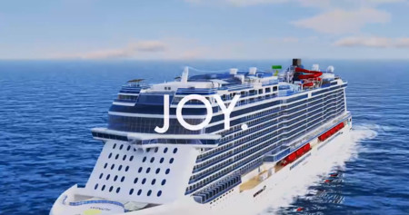 Norwegian 'Joy', un crucero con pista de karting