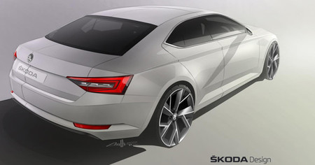 Škoda Superb 2015, en otro nuevo teaser