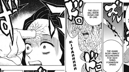Momentos Brutales Manga Demon Slayer