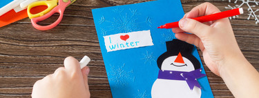 21 manualidades de invierno para hacer con los niños en casa durante las vacaciones