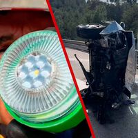 "En un cambio de rasante no se va a ver, en una curva tampoco": este bombero pone a caldo a la luz V16 y recomienda seguir usando los triángulos