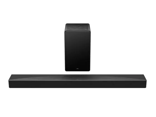 TCL Barra de Sonido Q65H 5.1 Canales para TV, 580 vatios, Cine en casa, Sonido Cine Envolvente, expansión de Sonido, Dolby Atmos, DTS:X, Bluetooth 5.3, HDMI eARC, Mando a Distancia único, USB