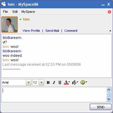 MySpace acaba de lanzar su cliente de mensajería