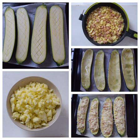 Calabacinrellenojamonyqueso
