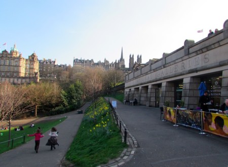 Jardines princes Street