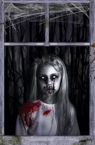 Halloween Decoracion Decoración Cortina 120×80 Cortinas Adornos Exterior Accesorios Hogar Terror Pared Interior Casa Salon Complementos Baño Decorations Fiesta Haloween Ventanas Puerta Decoraciones