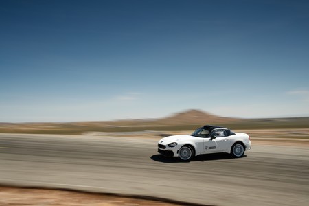 124 Spider Abarth rally car
