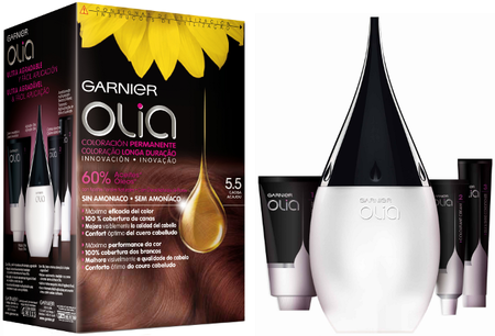 Probamos la nueva coloración Olia de Garnier, sin amoniaco y con aceites potenciadores del color