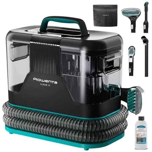 Rowenta Clean It, Aspiradora tapicerías 750 W, 6 Acc, Hasta 13,5 kPa