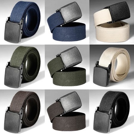 Cinturón de nylon en varios colores por 1,67 euros y envío gratis en Aliexpress