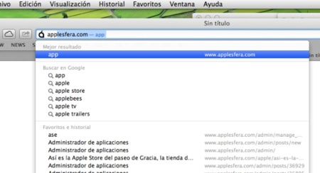 Utiliza prefijos de direcciones en Safari 6 gracias a su nueva barra universal