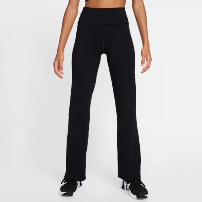Nike One Pantalón Dri-FIT de talle alto plegable - Mujer