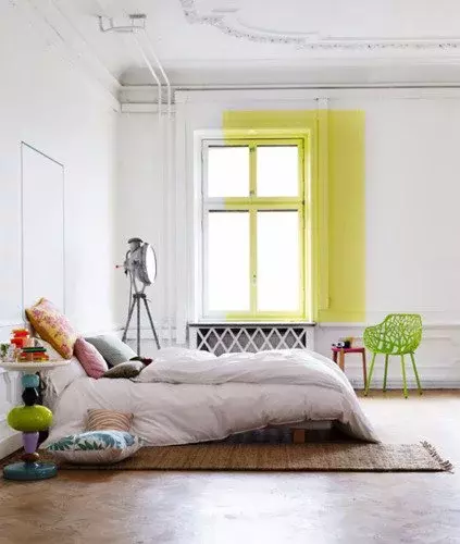 Una buena idea: usa la pintura como complemento decorativo