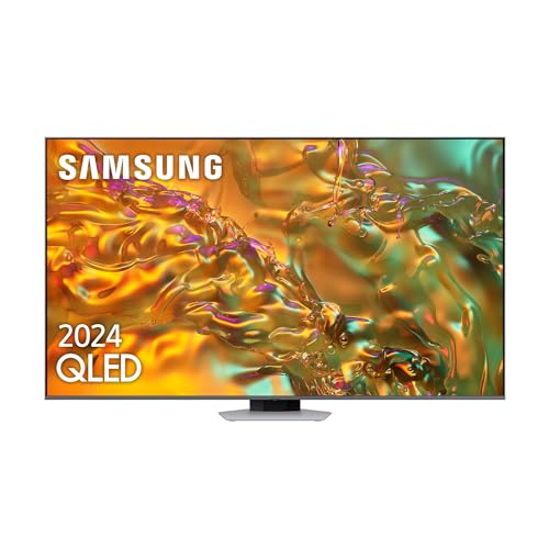 Samsung TV QLED 4K 2024 85Q80D Smart TV de 85" con Imagen y Sonido mejorados, Mayor Control del Color con Full Array, el Mejor Smart TV y Escucha Todos los Altavoces con Q-Symphony