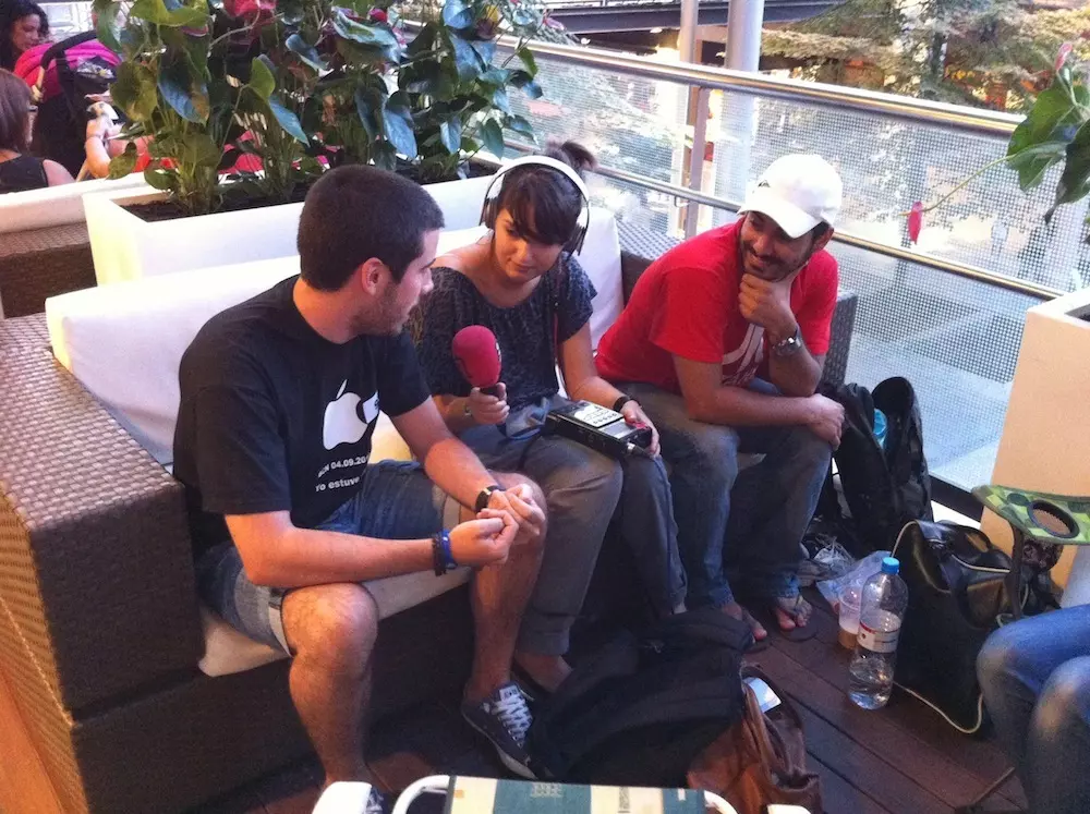 Inauguración Apple Store La Maquinista