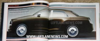 El 2008 Chrysler Imperial ya toma forma