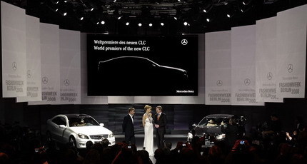 Presentación del Mercedes CLC en la Semana de la Moda de Berlín