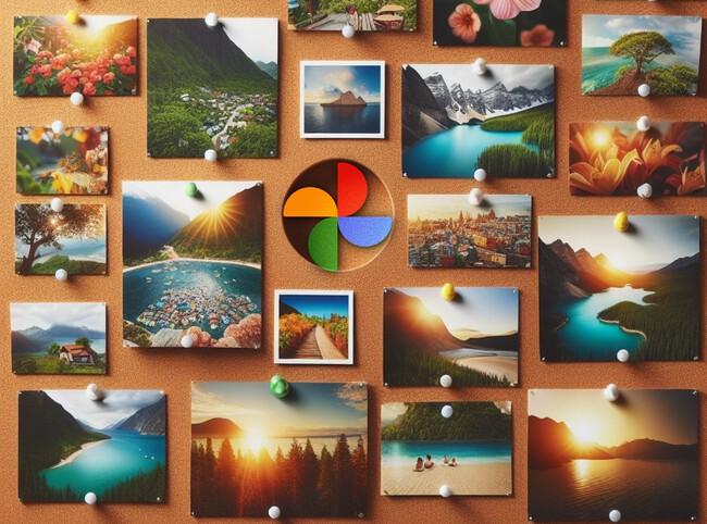 Google Fotos Stacked