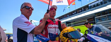 "Esta es la segunda mejor moto de MotoGP". Aleix Espargaró ha acabado eufórico tras su primera carrera con Honda 
