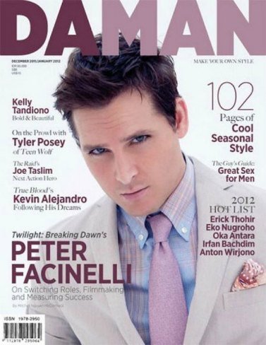 Peter Facinelli, sin tinte color pollo mucho mejor, desde luego