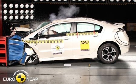 Opel Ampera: cinco estrellas Euro NCAP