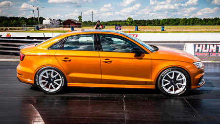 APR convierte al Audi RS3 Sedan en el rey el cuarto de milla: de 0 a 100 km/h... ¡en 2,44 segundos!