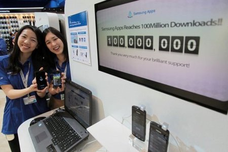 Samsung Apps pasa los 100 millones de descargas