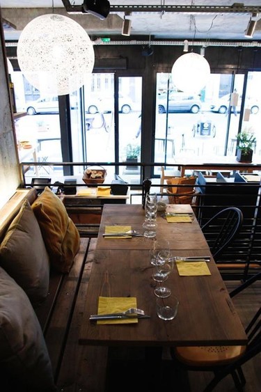 Esta semana nos trasladamos a Paris y cenamos en Yuman